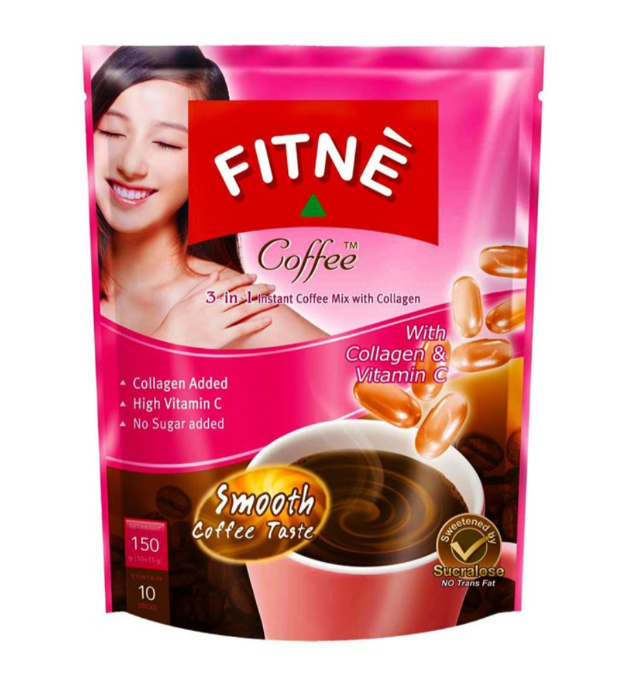 Mélange de café instantané 3 en 1 Fitné Coffee avec collagène Minceur –  Autrebeautes