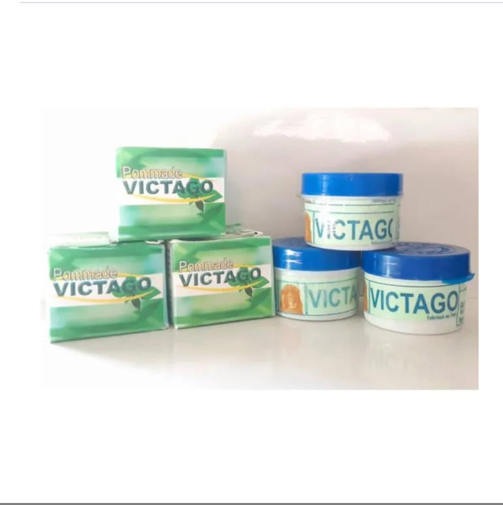 VICTAGO Baume Massage Muscles et Articulations - Pommade 100% Naturel à Base de Camphre, Menthol, Eucalyptus & Clou de Girofle - Baume Décontractant Musculaire, Anti-Inflammatoire Naturel