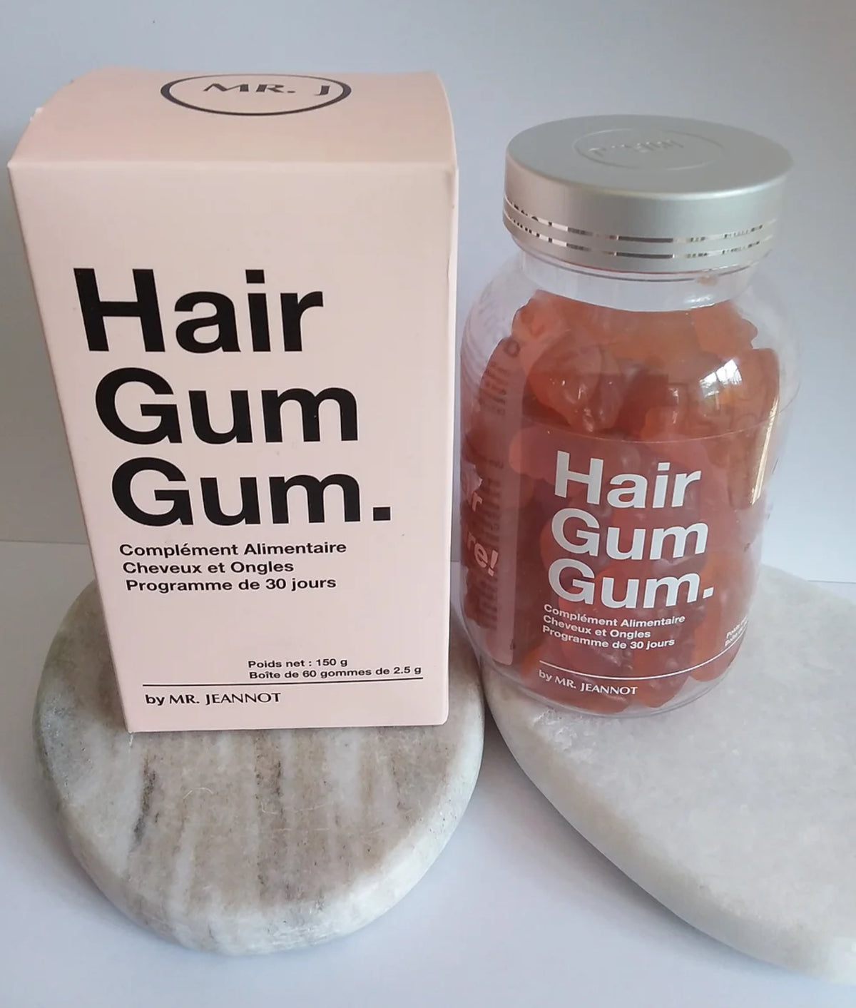 Hair Gum Gum : Gummies Riches en vitamine B6, Biotine & Zin