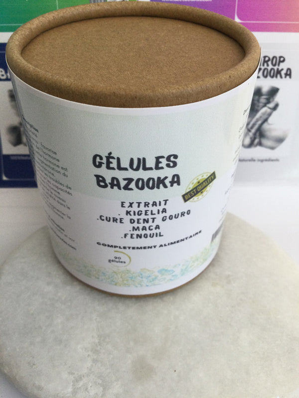 GÉLULES BAZOOKA / BAZOOKA GÉLULES 100% NATUREL 90 Gelules