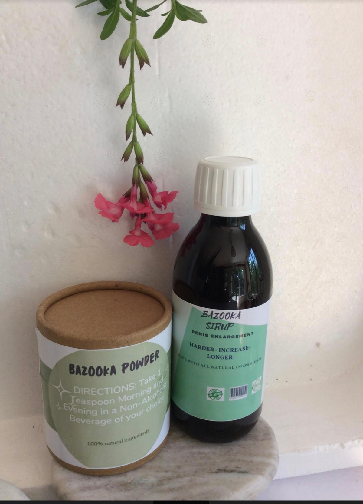 Kit Bazooka POWER & SYRUP / POUDRE ET SIROP BAZOOKA 100% Naturel