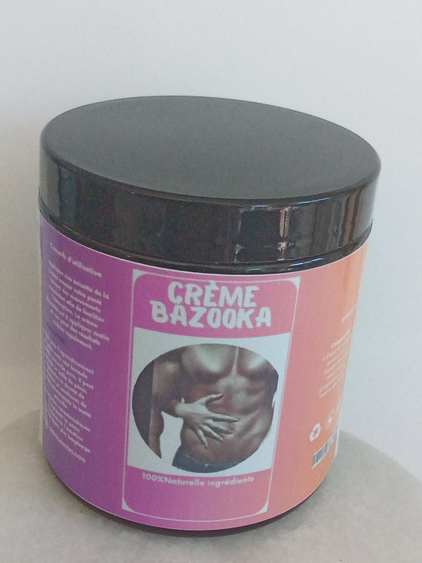 BAZOOKA CRÈME 40X PLUS DOSÉ INGRÉDIENTS NATUREL 200ml