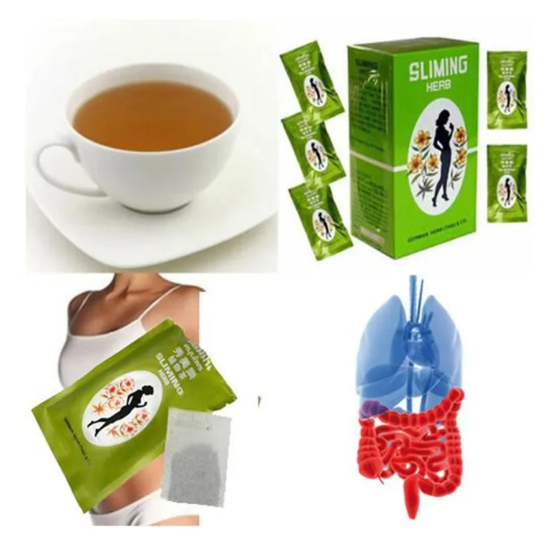 Slimming German Herb Sliming Tea Burn Diet Slim Fit Fast Detox Laxative 