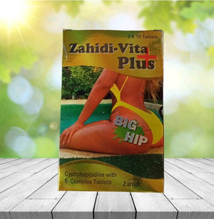 ZAHIDI-VITA PLUS VOLUME FESSIER Et HANCHES COURBES SEINS (BIG HIP & BIG BREAST ORIGINAL)